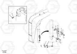 4747 Working hydraulic, boom cylinder ECR58, Volvo Construction Equipment