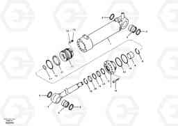 69533 Dozer blade cylinder ECR58, Volvo Construction Equipment