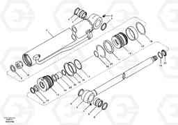 58388 Bucket cylinder ECR58, Volvo Construction Equipment