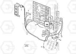 58520 Cable harness, automatic back-up light L180E S/N 8002 - 9407, Volvo Construction Equipment