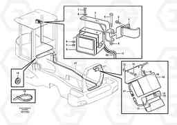 46132 Camera inclusive monitor. L150E S/N 6005 - 7549 S/N 63001 - 63085, Volvo Construction Equipment