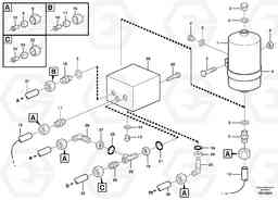 64001 Receiver drier and tank A35D, Volvo Construction Equipment
