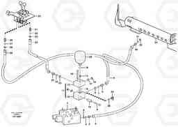 55603 Servo - hydraulic, feed and return lines L220E SER NO 2001 - 3999, Volvo Construction Equipment