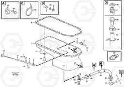 86667 Oil sump L330E, Volvo Construction Equipment