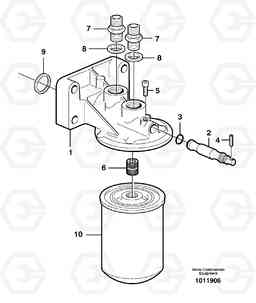 20835 Coolant filter L330E, Volvo Construction Equipment