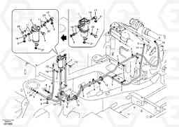 76657 Fuel pipe - Fuel tank EC360B, Volvo Construction Equipment