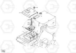 31396 Battery with assembling details EC360B, Volvo Construction Equipment