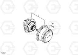 2673 Travel motor with mounting parts EC290B APPENDIX FX FORESTRY VER., Volvo Construction Equipment