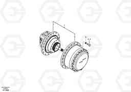 23370 Travel motor with mounting parts EC330B SER NO INT 10713- EU&NA 80001-, Volvo Construction Equipment