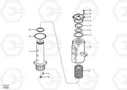 23387 Turning joint EC330B SER NO INT 10713- EU&NA 80001-, Volvo Construction Equipment