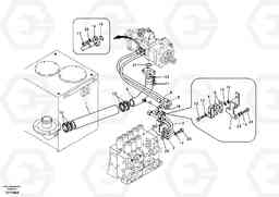 9684 Hydraulic system, hydraulic tank to hydraulic pump EC360B, Volvo Construction Equipment