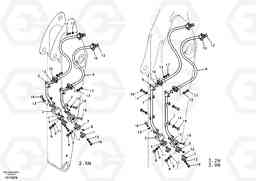 77039 Working hydraulic, hammer and shear for dipper arm EC360B, Volvo Construction Equipment