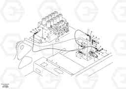 61945 Working hydraulic, hammer and shear for 2nd pump flow EC360B, Volvo Construction Equipment