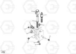 44609 Valve, quickfit EC330B, Volvo Construction Equipment