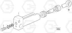 12764 Hydraulic cylinder, quick attachment BL61, Volvo Construction Equipment