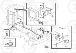 38466 Camera inclusive monitor. L180E S/N 8002 - 9407, Volvo Construction Equipment
