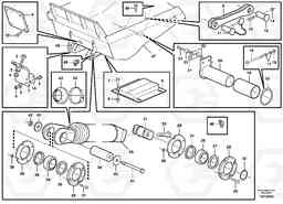 69558 Dumper basket with fitting parts A25D S/N 13001 -, Volvo Construction Equipment