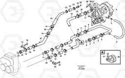 57187 Transmission: Suction- and return pipes L330E, Volvo Construction Equipment