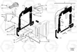 93773 Radiator installation EC45 TYPE 284, Volvo Construction Equipment