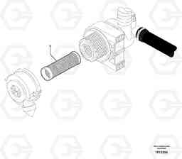 88605 Pre-cleaner EC25 TYPE 281, Volvo Construction Equipment