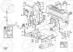 93115 Hydraulic system, feed line BL71, Volvo Construction Equipment