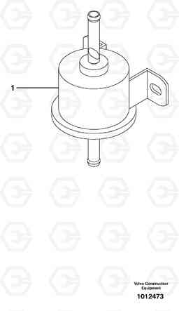 71353 Fuel pump ECR28 TYPE 601, Volvo Construction Equipment