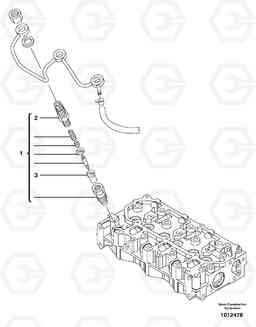 67967 Injector ECR28 TYPE 601, Volvo Construction Equipment