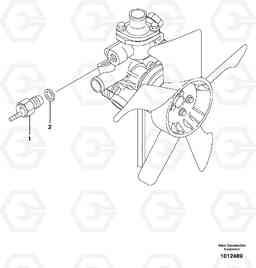 74282 Thermal switch ECR28 TYPE 601, Volvo Construction Equipment