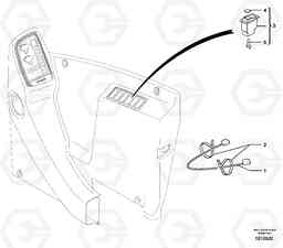 71451 Electrical system, handling unit ECR28 TYPE 601, Volvo Construction Equipment