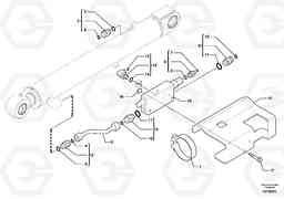 71445 Safety valve ( dipper arm cylinder ) ECR28 TYPE 601, Volvo Construction Equipment