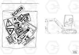 71741 Transfer : canopy ECR28 TYPE 601, Volvo Construction Equipment