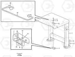 34601 Roll-over bar L330E, Volvo Construction Equipment