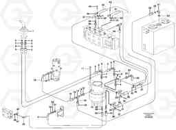 102555 Servo hydraulics, Slewing EW180B, Volvo Construction Equipment