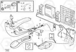 43068 Cable harness, CDC - steering. L120E S/N 16001 - 19668 SWE, 64001- USA, 70701-BRA, Volvo Construction Equipment