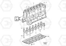 7923 Cylinder block L150E S/N 8001 -, Volvo Construction Equipment