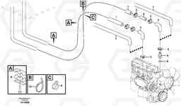 3597 Cab heater with connectors BL71, Volvo Construction Equipment