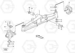 56931 Front axle BL61, Volvo Construction Equipment