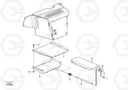 43054 Stop block holder BL71PLUS S/N 10495 -, Volvo Construction Equipment