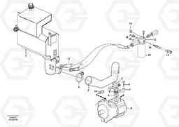 1474 Hydraulic system, suction line, filter BL60, Volvo Construction Equipment