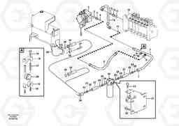 43057 Hydraulic system, return line BL60, Volvo Construction Equipment