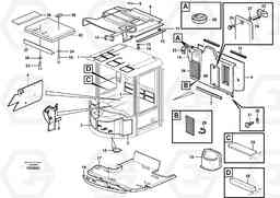 67882 Insulating matting L70D, Volvo Construction Equipment