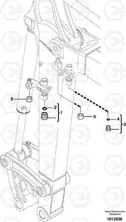 38606 Plugs kit ECR38 TYPE 602, Volvo Construction Equipment