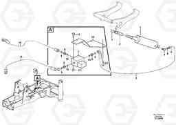 55682 Hydraulic system, lock cylinder BL61, Volvo Construction Equipment