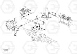 32054 Hydraulic system, feed line BL61, Volvo Construction Equipment