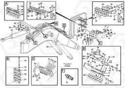 94157 Hydr. equipm. on boom, rear, offset EW140B, Volvo Construction Equipment