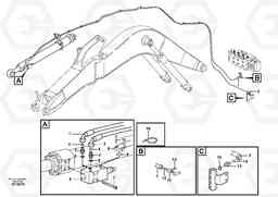 18535 Servo hydraulics, Hose break valve EW160B, Volvo Construction Equipment