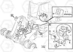 3955 Cable harness, front L70E, Volvo Construction Equipment