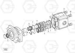 46935 Hydraulic pump BL61 S/N 11459 -, Volvo Construction Equipment