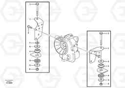 20282 Gear box housing with fitting parts BL71PLUS, Volvo Construction Equipment