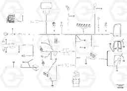 9740 Electrical system, forward / reverse switch ECR38 TYPE 602, Volvo Construction Equipment